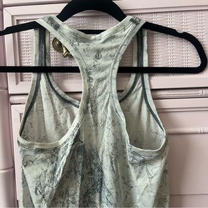 lululemon athletica Gray Marble Tank Top